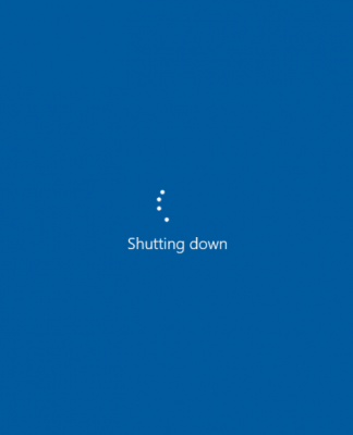 Phím tắt khởi động hoặc shutdown Windows 10