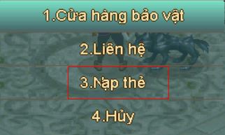 nap the game thien long mobile