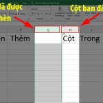 Hướng dẫn 4 cách chèn thêm cột trong Excel
