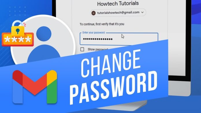 Cách thay đổi mật khẩu Gmail