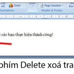 Cách xóa trang trắng trong Microsoft Word (áp dụng cho 1 hay nhiều trang bất kỳ)