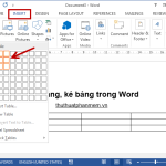Hướng dẫn cách tạo bảng kẻ bảng trong Word (Cập nhật 2023)