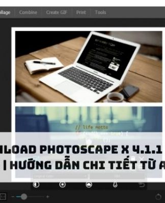 Download PhotoScape full crack chi tiết 