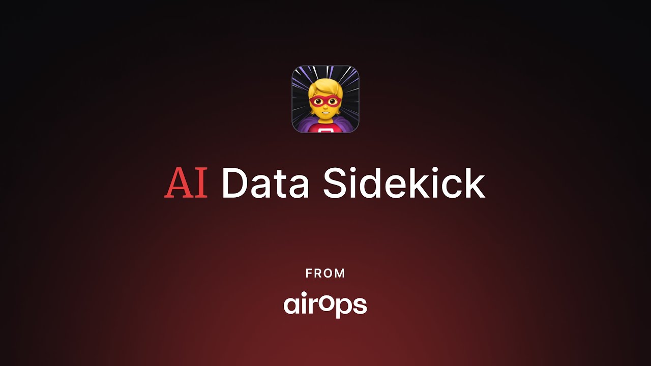 AI Data Sidekick